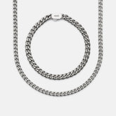 Curb Chain Kit - Titanium - Large