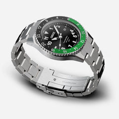 Ridge Land & Sea GMT Watch 42mm - Royal Black