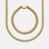 Curb Chain Kit - 18K Gold - Medium