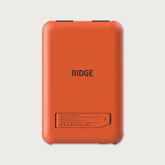 Ridge Power Bank - 10k mAh Bundle - Basecamp Orange - 2-Pack
