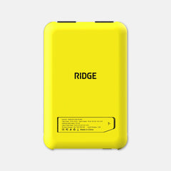 Ridge Power Bank - 10k mAh - Hyper Lime