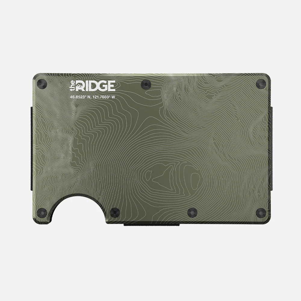 Ridge Wallet - Mount Rainier