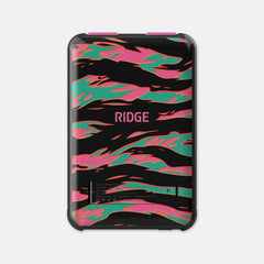 Ridge Wallet for MagSafe & Power Bank Kit - Neon Tiger