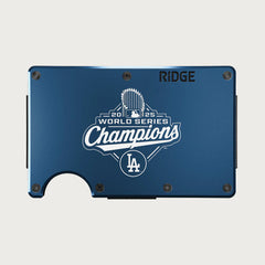 Ridge Wallet - World Series Champions - Dodgers - Alpine Navy